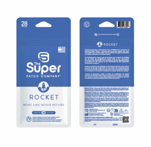 rocket pflaster in blauer verpackung